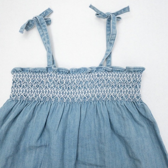 Gap Kids Smocked Chambray Dress (size 2T) - Picture 2 of 4